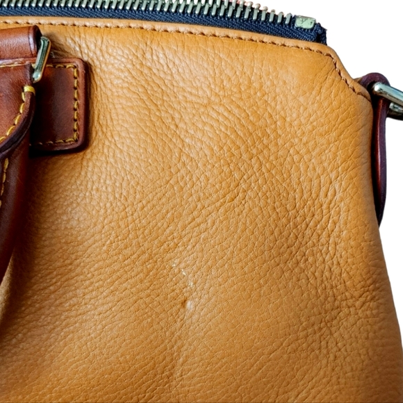 Dooney & Bourke Dillen Leather Satchel Crossbody Bag - Picture 3 of 16